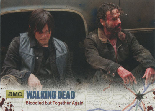 Walking Dead Season 4 Part 2 Silver Foil Parallel Base Card 68 #49/99
