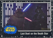 Star Wars Journey Rise Skywalker Black Parallel Card 68 "Last Duel..." 183/199
