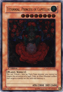 Tytannial, Princess of Camellias (UTR) [CSOC-EN029] Ultimate Rare
