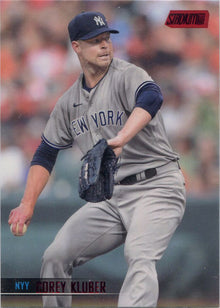 Topps Stadium Club Baseball 2021 Red Foil Parallel Card 6 Corey Kluber