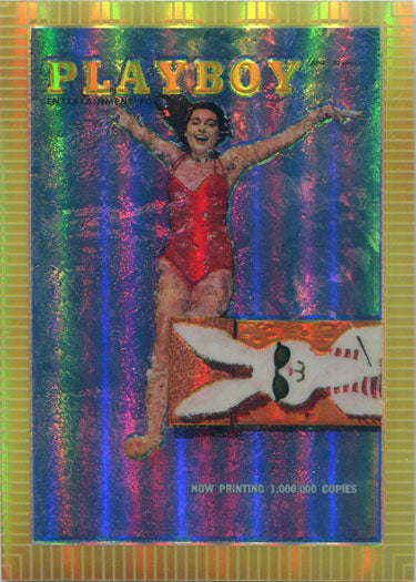 Playboy Chromium Cover Base Card 6 June 1956