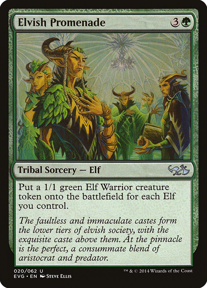 Elvish Promenade (Elves vs. Goblins) [Duel Decks Anthology]