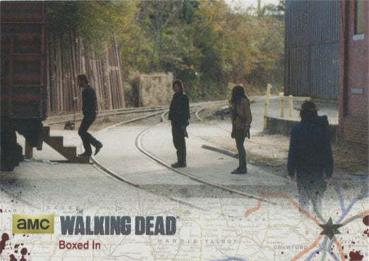 Walking Dead Season 4 Part 2 Silver Foil Parallel Base Card 70 #23/99