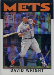 Topps Series Two Baseball 2021 Chrome 70 Years Card 70YTC-36 David Wright