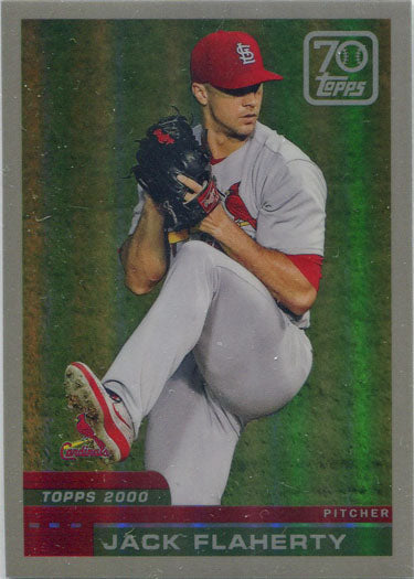 Topps Series Two Baseball 2021 Chrome 70 Years Card 70YTC-50 Jack Flaherty