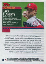 Topps Series Two Baseball 2021 Chrome 70 Years Card 70YTC-50 Jack Flaherty