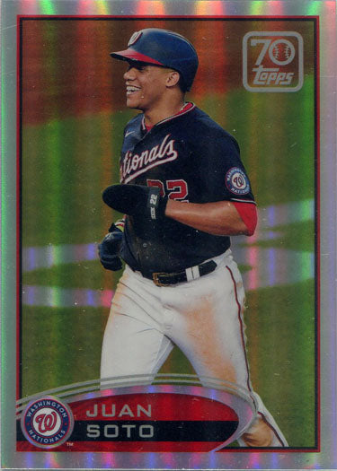 Topps Series Two Baseball 2021 Chrome 70 Years Card 70YTC-62 Juan Soto