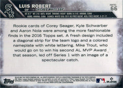 Topps Series Two Baseball 2021 Chrome 70 Years Card 70YTC-66 Luis Robert