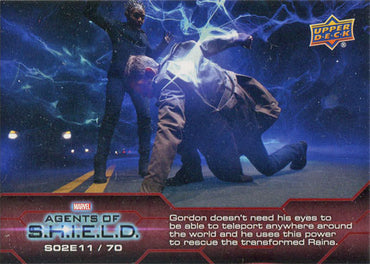 Marvel Agents of SHIELD Compendium Season 2 Chase Card 70 S02E11