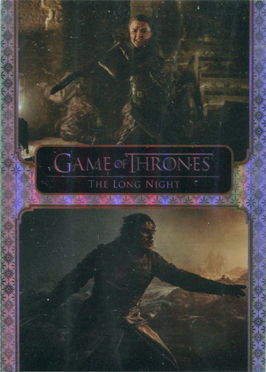 Rittenhouse 2020 Game of Thrones Base Parallel Card 70 The Long Night 155/175