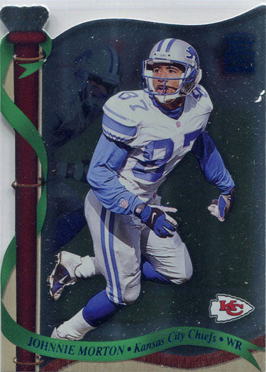 Pacific Crown Royale 2002 Blue Base Parallel Card 71 Johnnie Morton 018/175