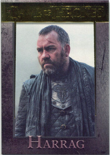 Game of Thrones Season 7 Gold Parallel 71 Base Chase Card 090/150 Harrag
