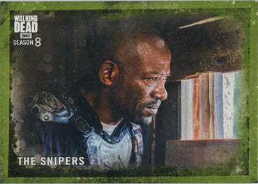 Walking Dead Season 8 Mold Parallel Base Chase Card 71 The Snipers 17/25
