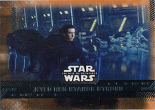 Star Wars Rise Skywalker Base Card 71 Orange Parallel "Kylo Ren Stands…" 02/99