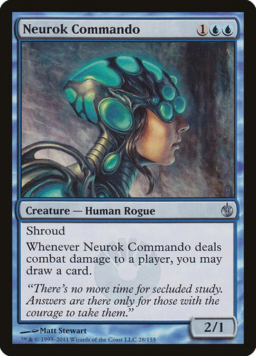 Neurok Commando [Mirrodin Besieged]