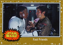 Star Wars Journey to Last Jedi Gold Base Parallel Chase Card 73 #10/25