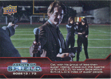 Marvel Agents of SHIELD Compendium Season 2 Chase Card 73 S02E13