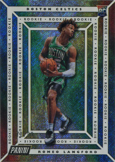 Panini Player of the Day 2019-20 Rapture Parallel Rookie Card 74 Langford 70/99