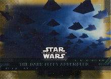 Star Wars Rise Skywalker Base Card 74 Gold Parallel "Dark Fleet Assembled" 08/25