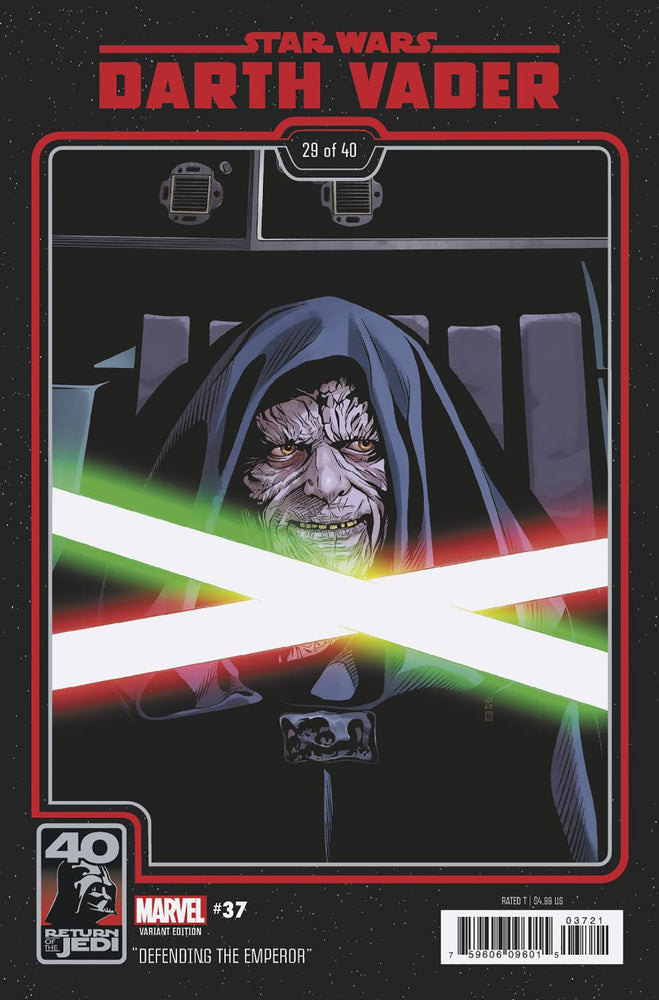 Star Wars: Darth Vader 37 Chris Sprouse Return Of The Jedi 40th Anniversary Variant [Dd]