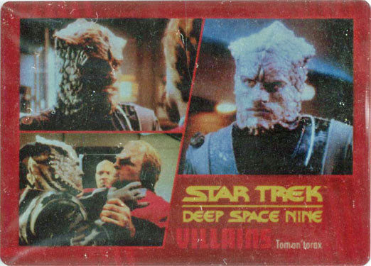 Star Trek DS9 Heroes & Villains Metal Base Parallel Chase Card 75 #02/75