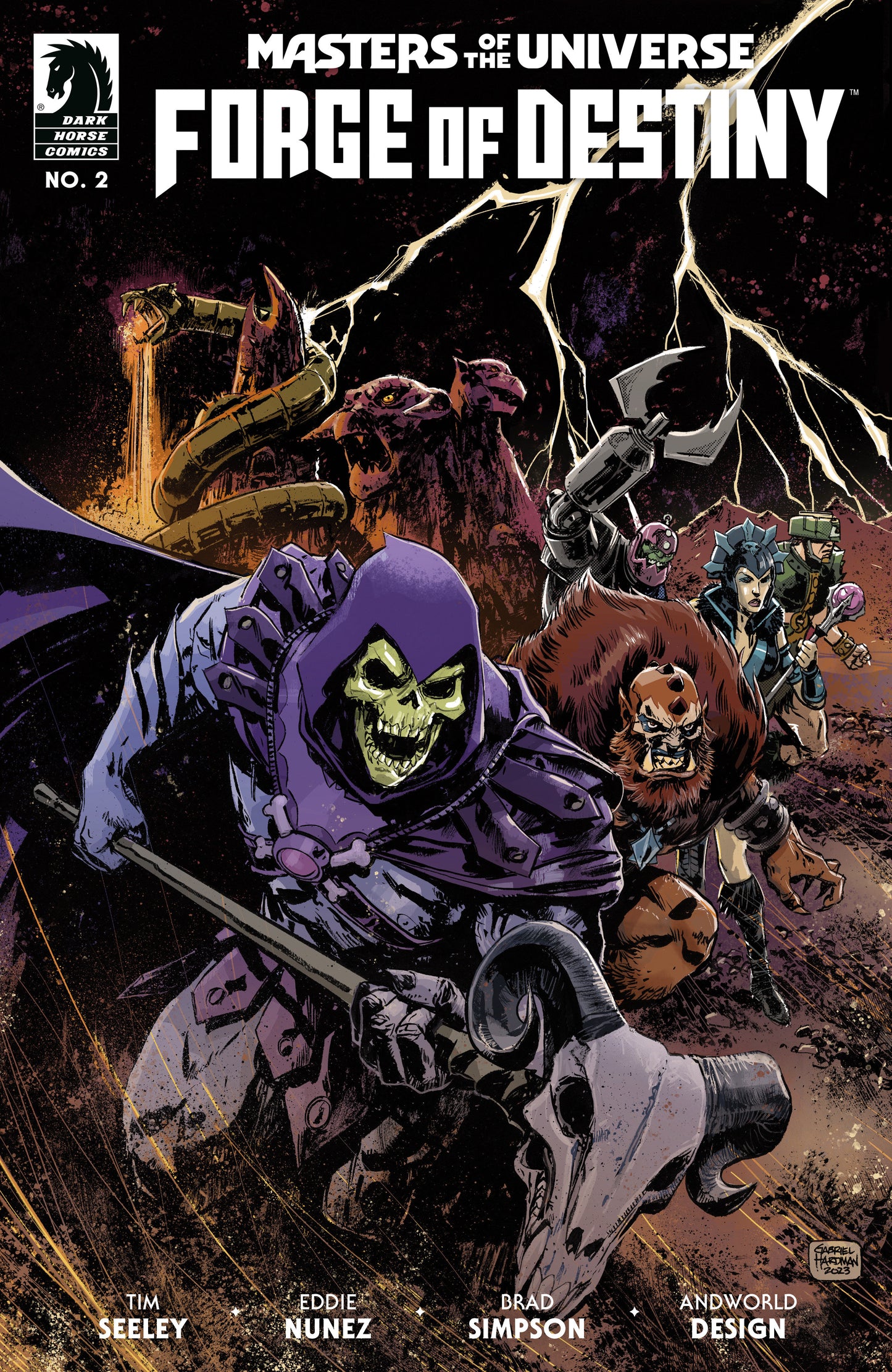 Masters Of The Universe: Forge Of Destiny #2 (Cover C) (Gabriel Hardman)