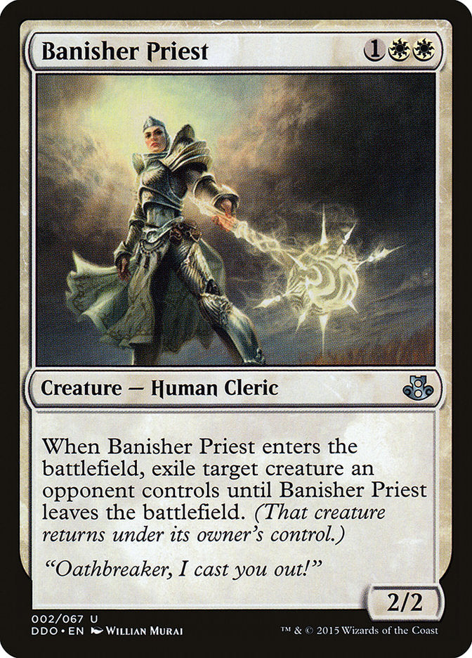 Banisher Priest [Duel Decks: Elspeth vs. Kiora]