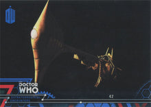 Doctor Who Extraterrestrial Encounters Blue Parallel Chase Card 76 #26/99