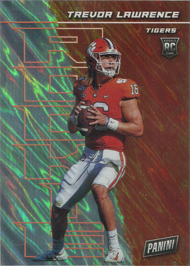 Panini Player Of The Day Football 2021 Silver Parallel Card 76 Trevor Lawrence