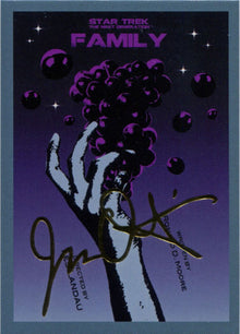Star Trek TNG Portfolio Prints S2 Card 76 Gold Foil Stamped Parallel 068 of 125