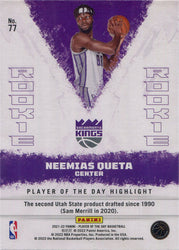 Panini Player of the Day 2021-22 Rainbow Parallel Base Card 77 Neemias Queta