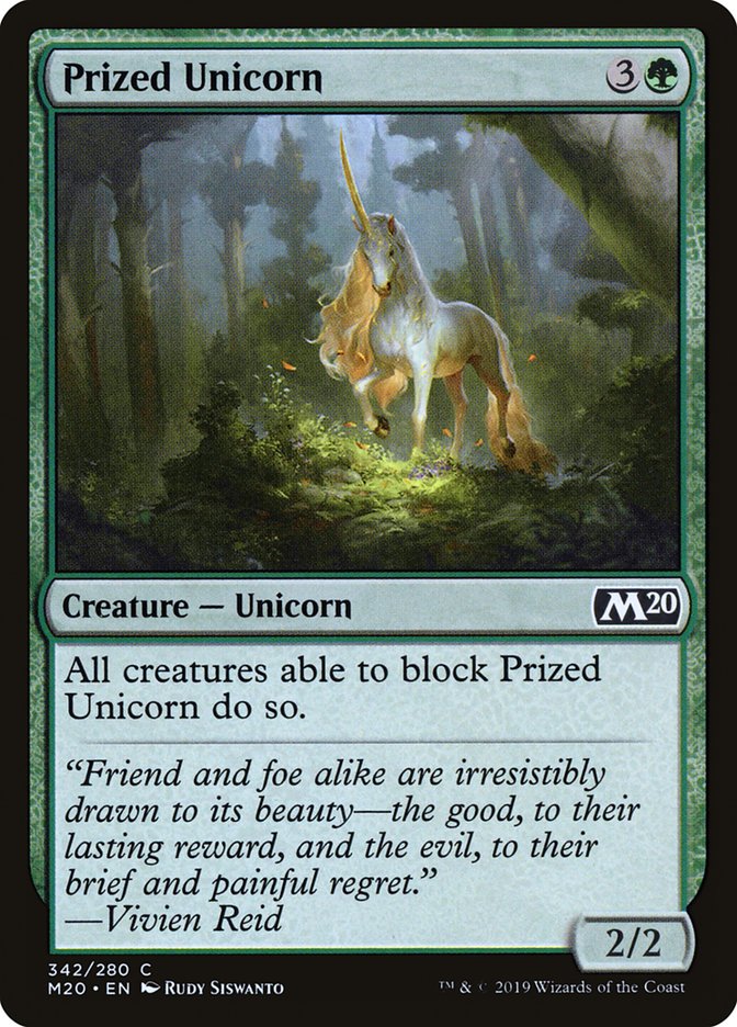 Prized Unicorn [Core Set 2020]