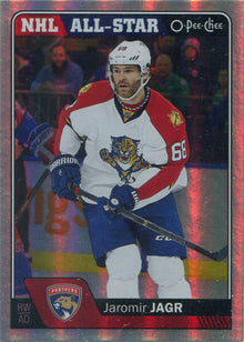 O-Pee-Chee Hockey 2016-17 Rainbow Parallel Card 78 Jaromir Jagr