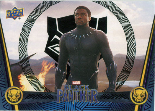 Marvel Black Panther Black Foil Parallel 78 Base Chase Card #096/149
