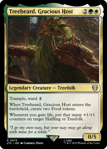 Treebeard, Gracious Host [The Lord of the Rings: Tales of Middle-Earth Commander]