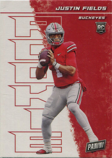 Panini Player Of The Day Football 2021 Base Card 79 Justin Fields