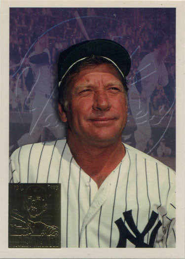 Topps Baseball 1996 Mickey Mantle Commemorative Base Card 7 Mickey Mantle