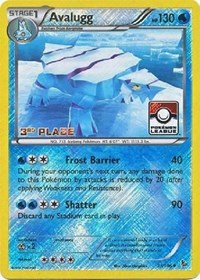 Avalugg (31/106) (League Promo 3rd Place) [XY: Flashfire]