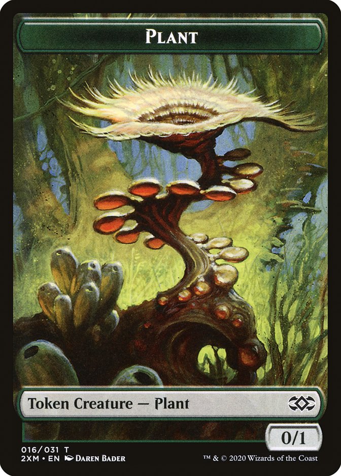 Plant Token [Double Masters Tokens]