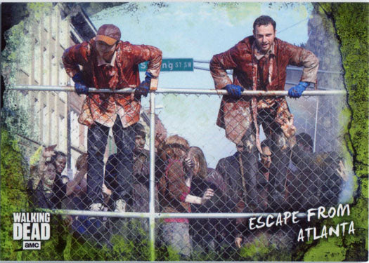 Walking Dead Road To Alexandria Mold Card 7 Parallel Base Chase #23/25