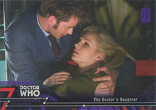 Doctor Who Extraterrestrial Encounters Purple Parallel Chase Card 80 #10/50