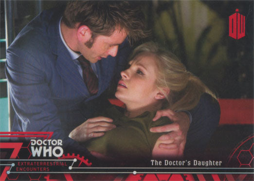Doctor Who Extraterrestrial Encounters Red Parallel Chase Card 80 #05/25