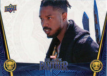 Marvel Black Panther Indigo Parallel 80 Base Chase Card #38/50