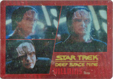 Star Trek DS9 Heroes & Villains Metal Base Parallel Chase Card 80 #34/75