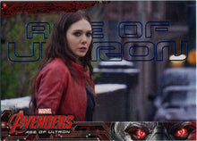 Marvel Avengers Age of Ultron Blue Foil Base Parallel Chase Card 81  #026/199