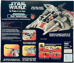 1995 Star Wars Power of the Force Electronic Rebel Snowspeeder