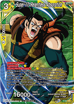 Super 17, Relentless Absorption (Winner Stamped) (P-327) [Tournament Promotion Cards]