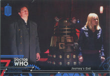 Doctor Who Extraterrestrial Encounters Blue Parallel Chase Card 82 #92/99