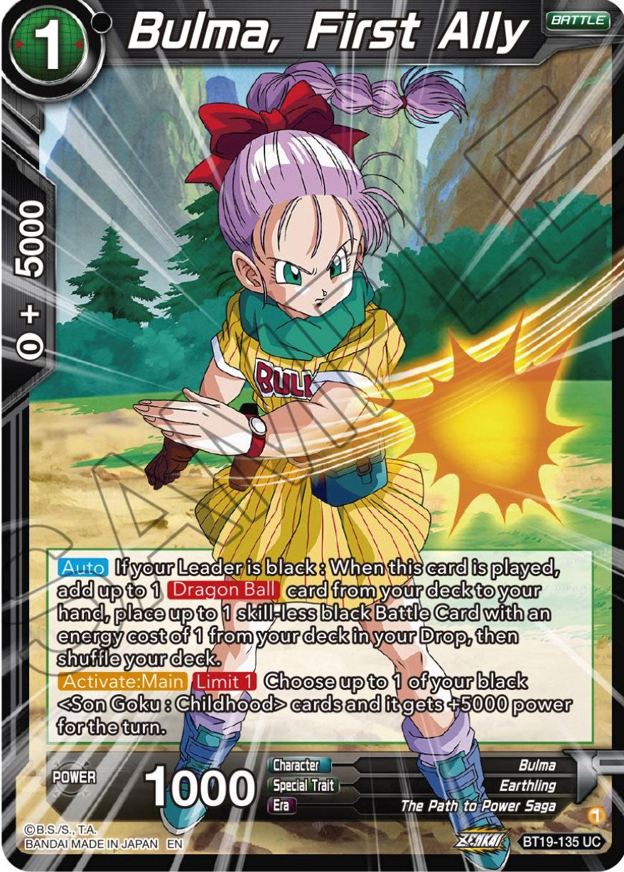 Bulma, First Ally (BT19-135) [Fighter's Ambition]