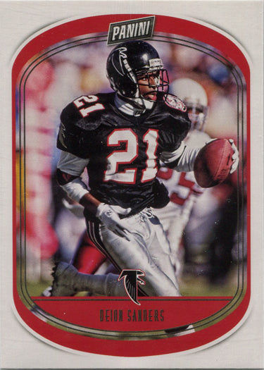 Toys, Deion Sanders Baseball And Football Card